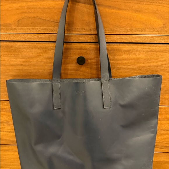 Everlane Classic Dark Blue Tote Bag - Picture 4 of 4